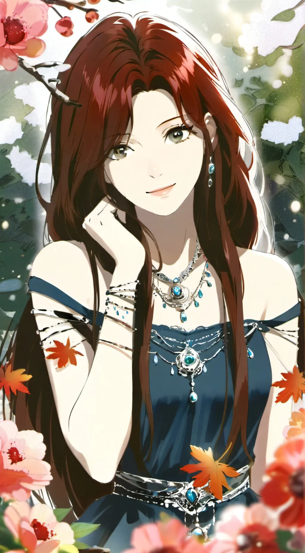 ai character: rose🌹🌹 background