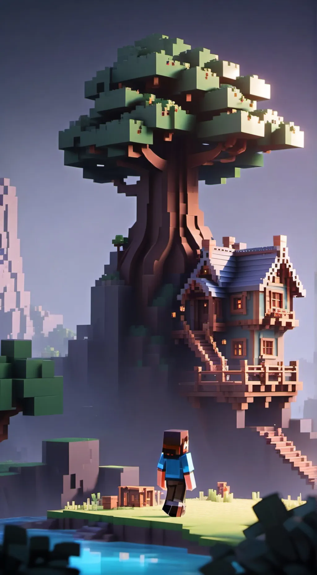 ai character: Aphmau (4-5) background