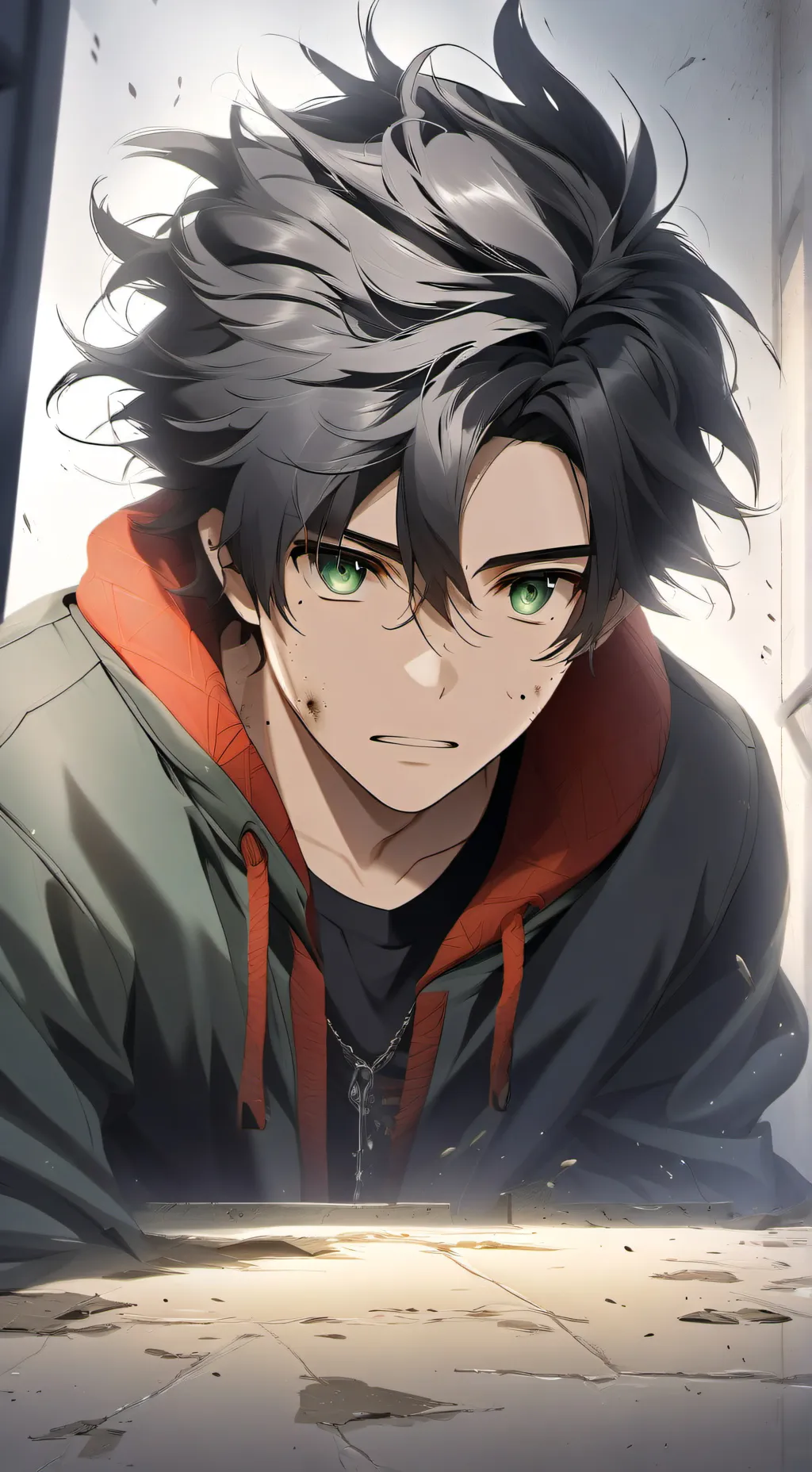 ai character: Yuma and the beast background