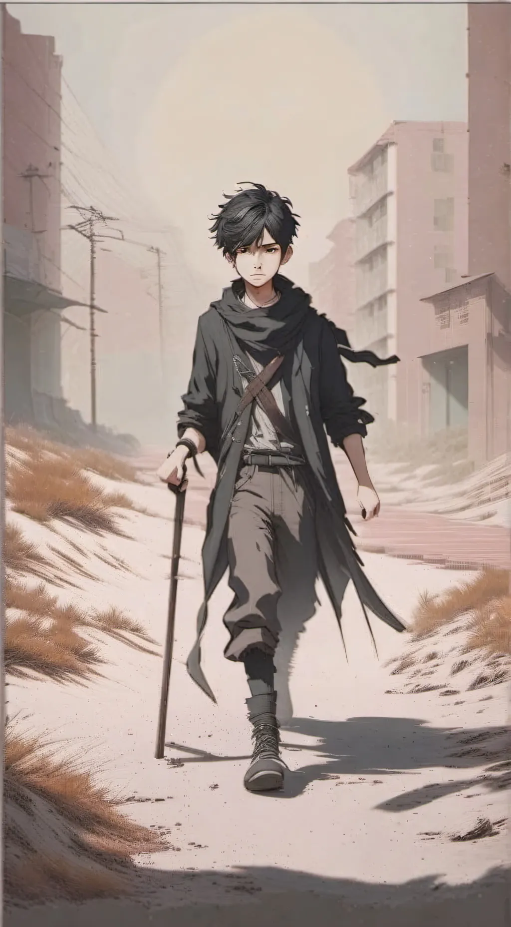 ai character: Kael background