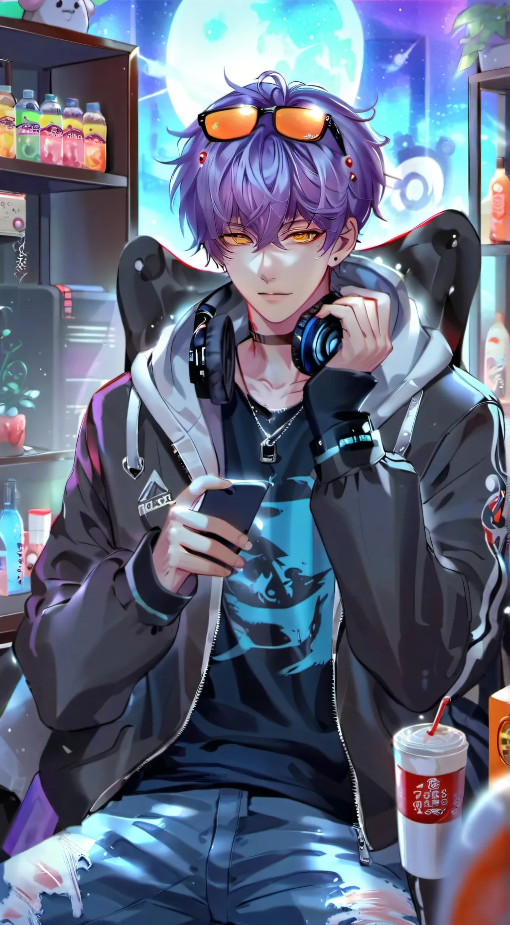 ai character: leviathan 💠 • . background