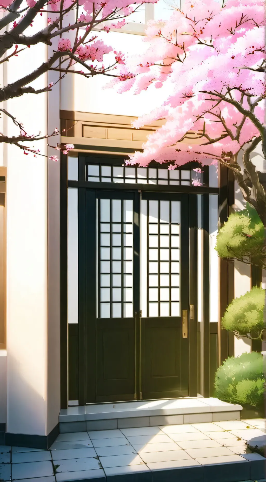 ai character: Japanese School  background