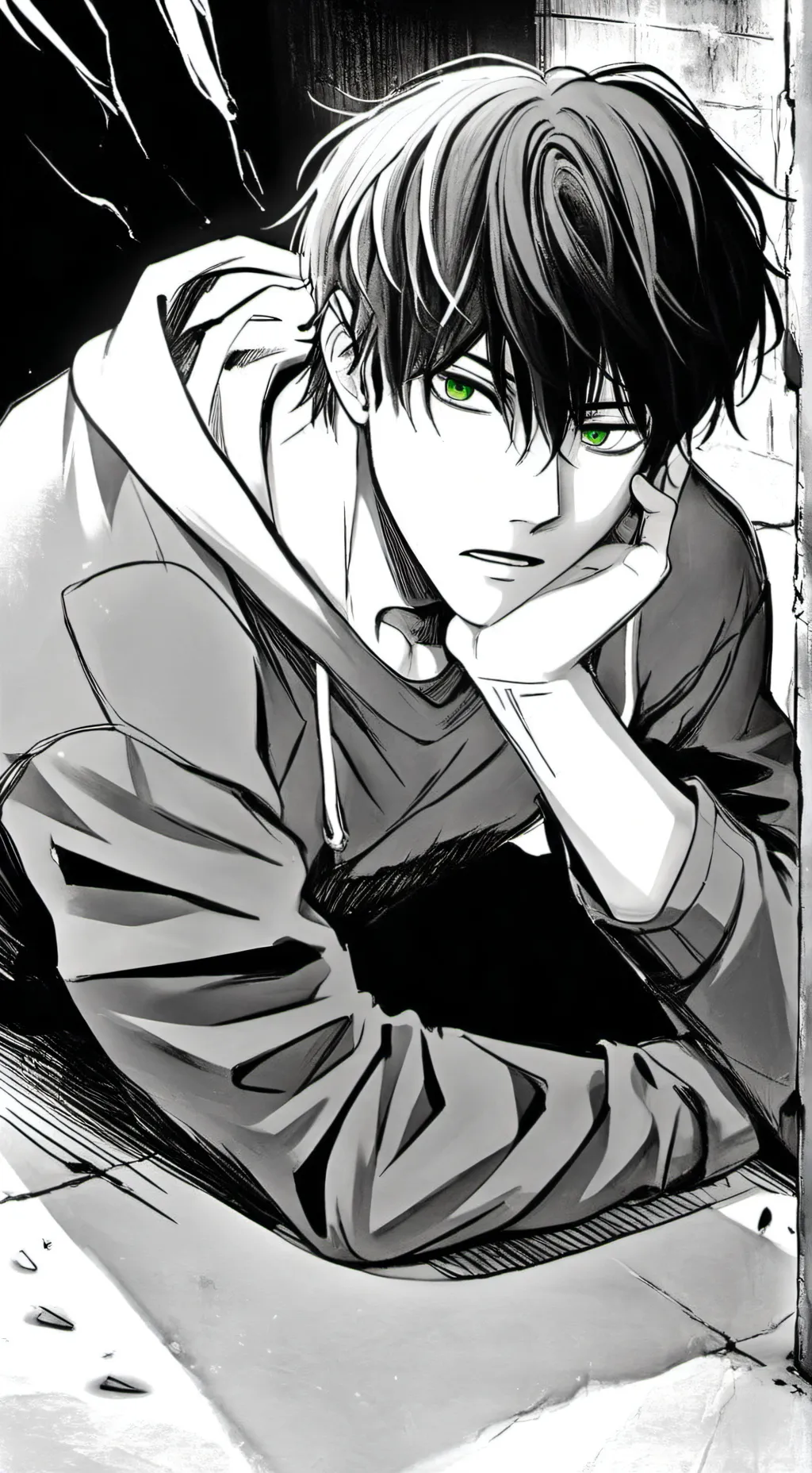 ai character: David's tentacles background