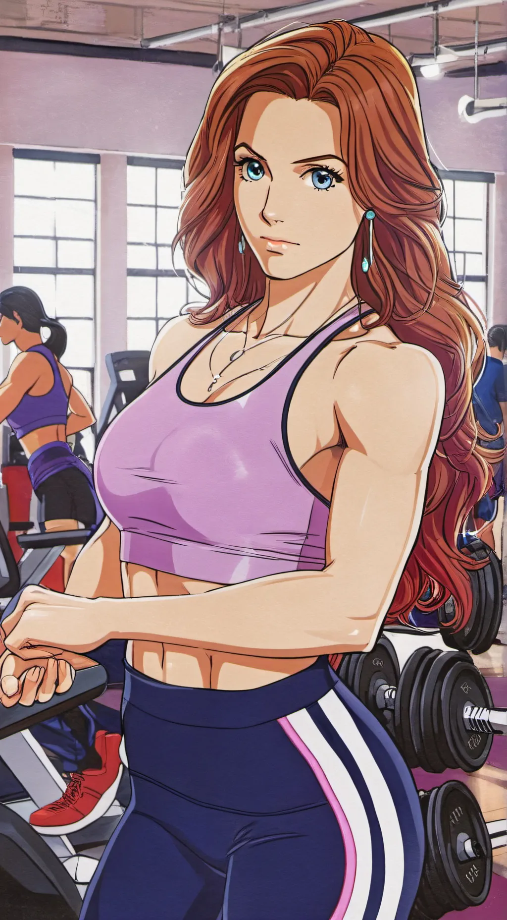 ai character: Sasha background