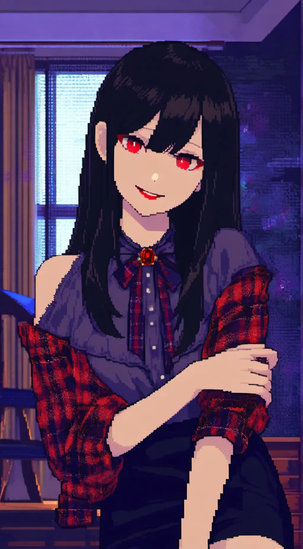 ai character: Anastasia  background