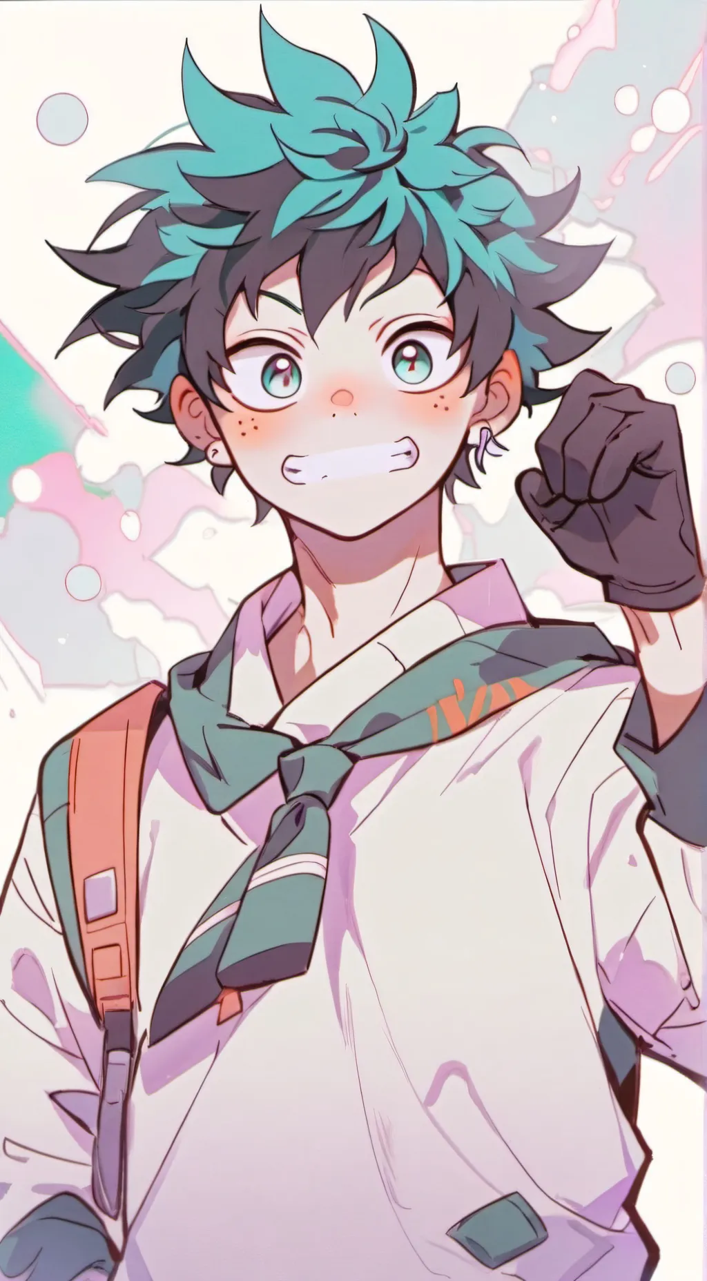 ai character: Deku background