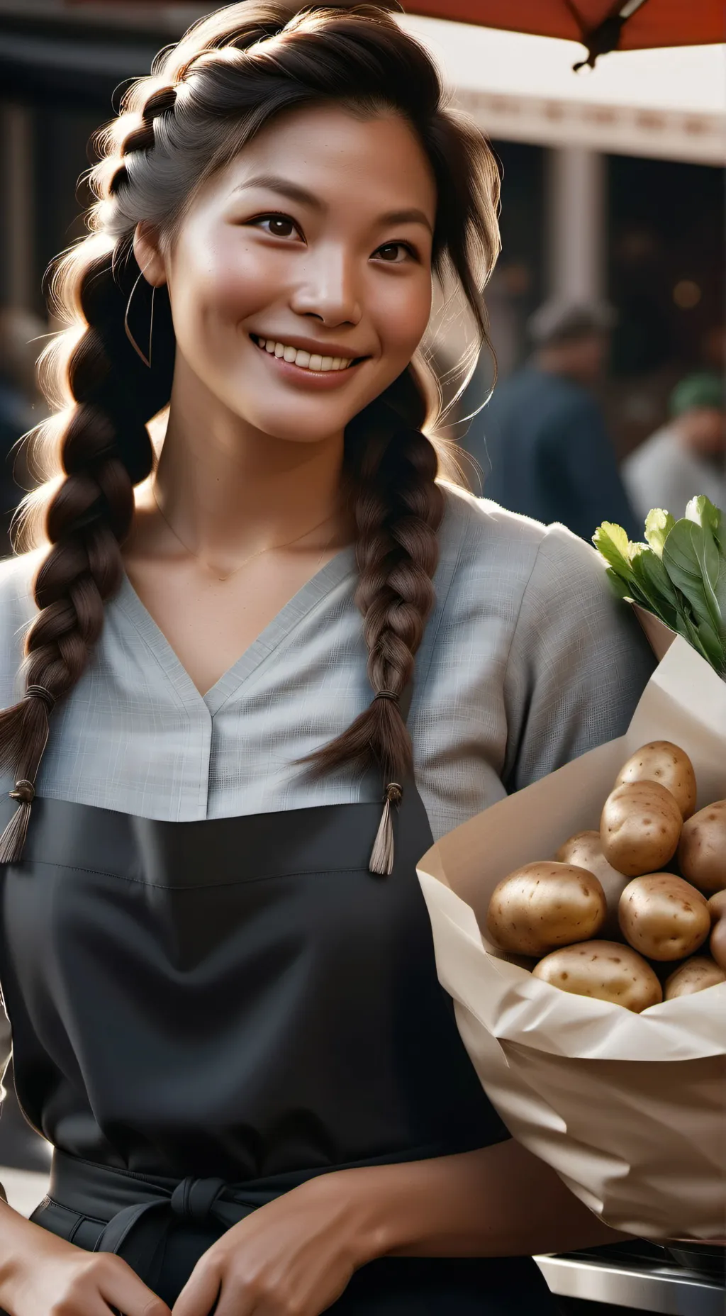 ai character: Sylvia  background