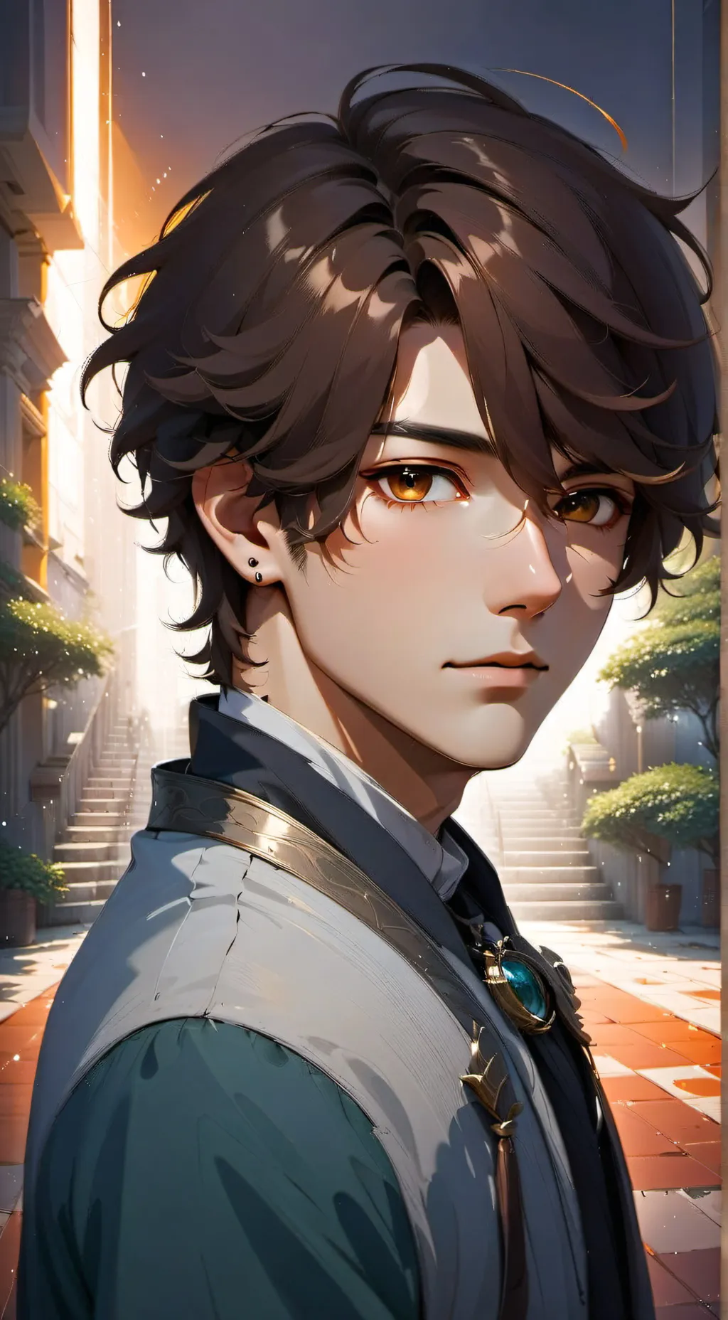 ai character: Zach background