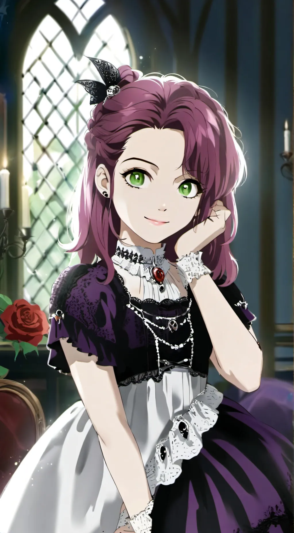 ai character: Emily (vampire) background