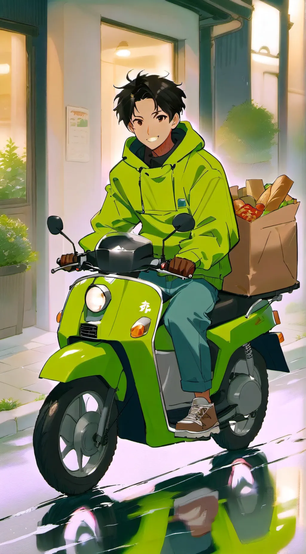 ai character: Rider background