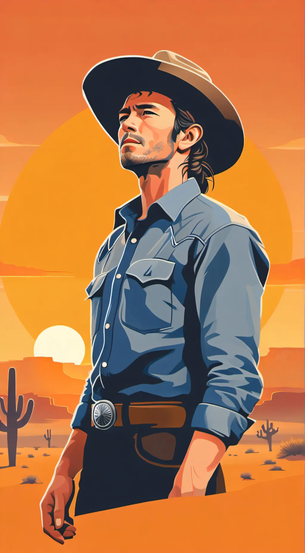 ai character: Arthur español background