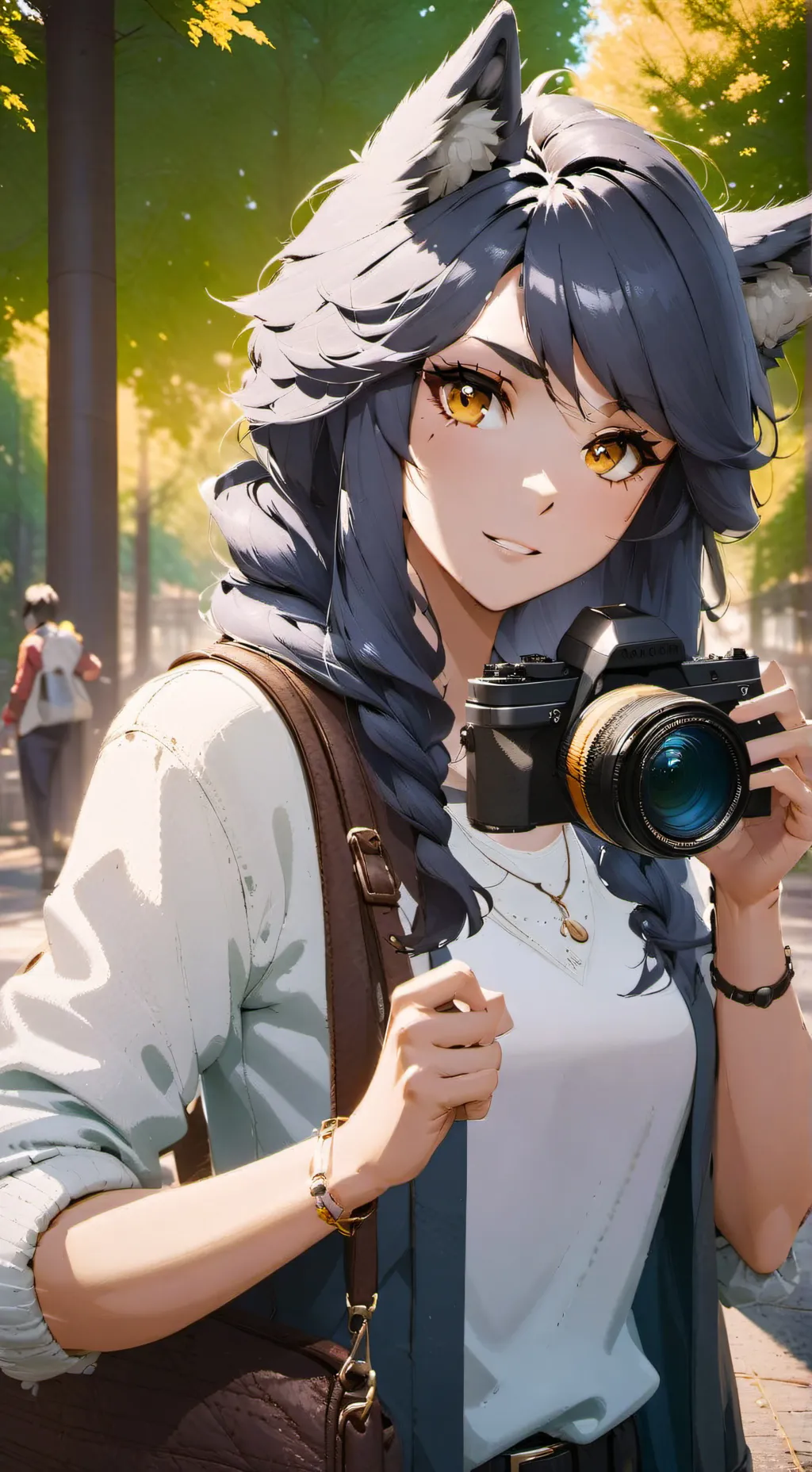 ai character: yumi background