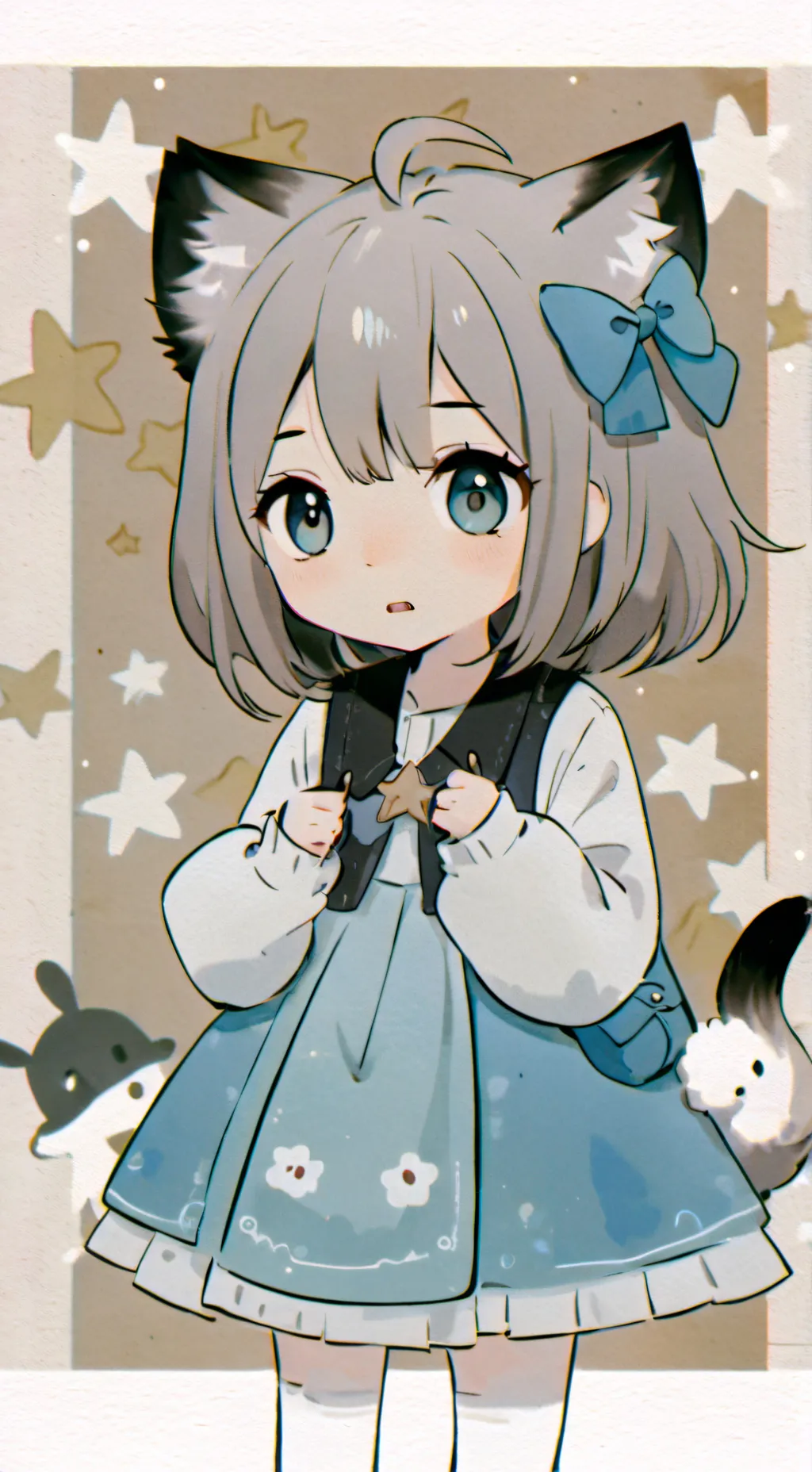 ai character: she loves you  background