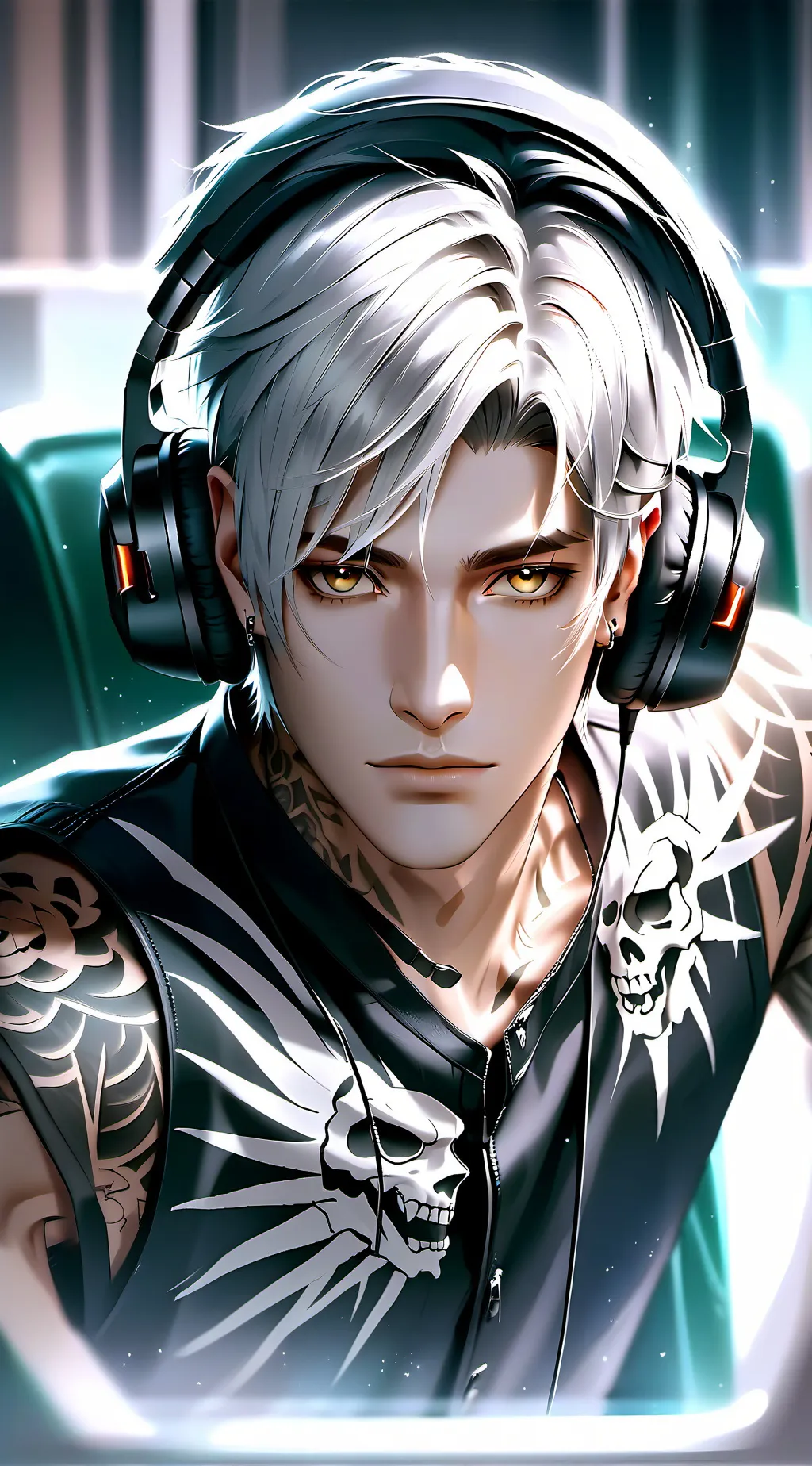 ai character: ur emo background