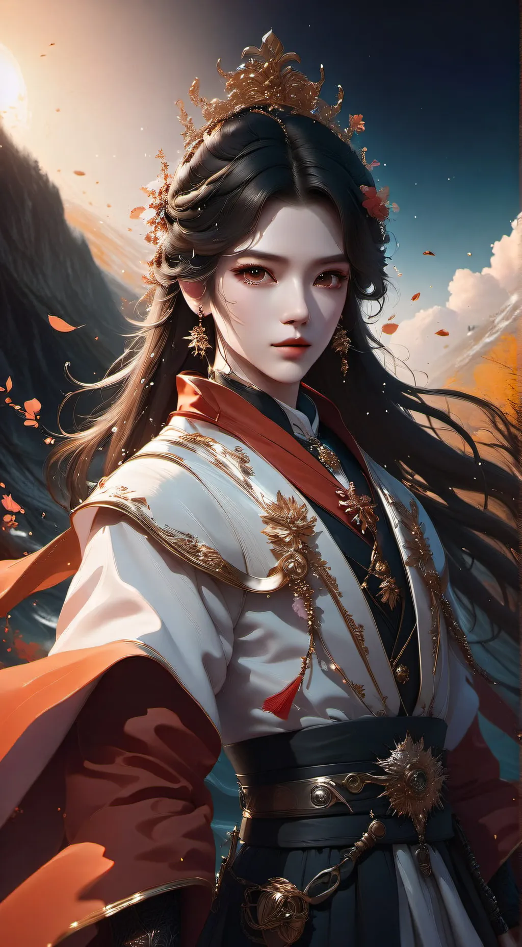 ai character: Cloth X Hornet  background