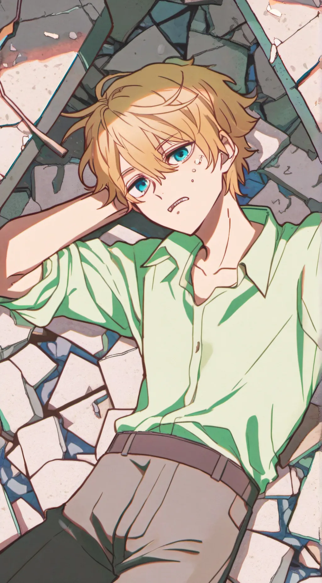 ai character: Алан background