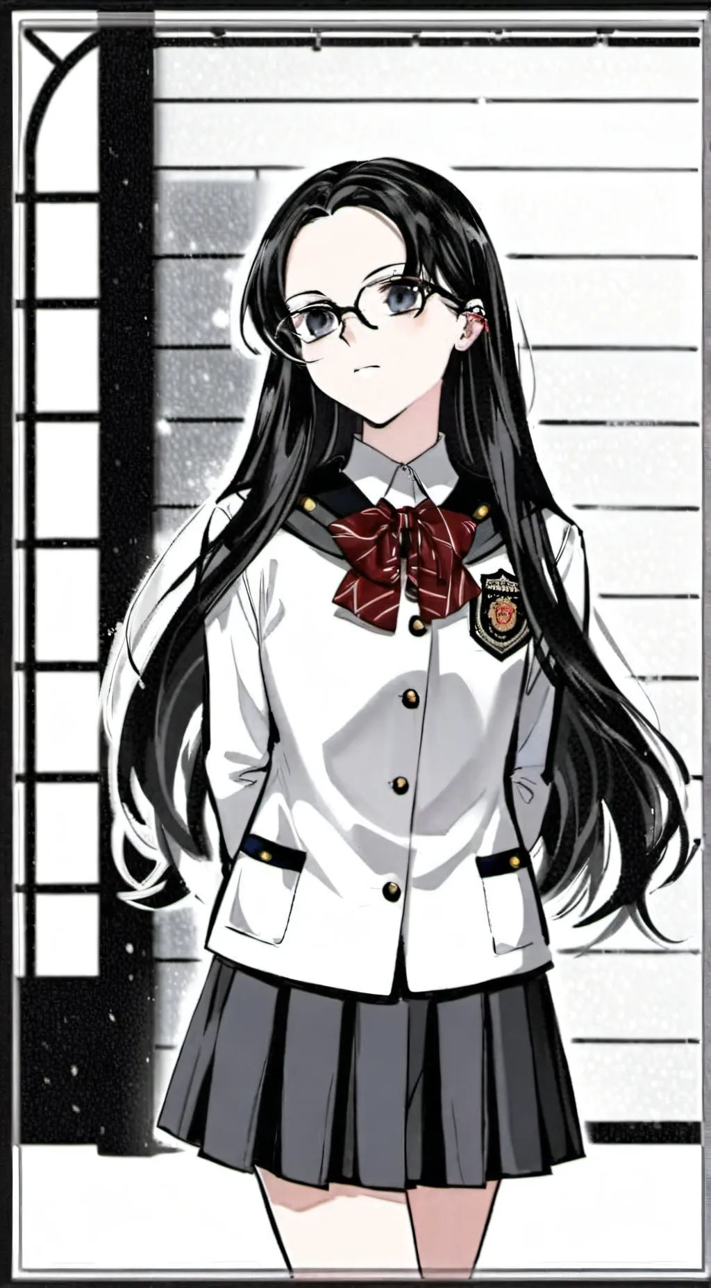 ai character: Janette Amenábar. background