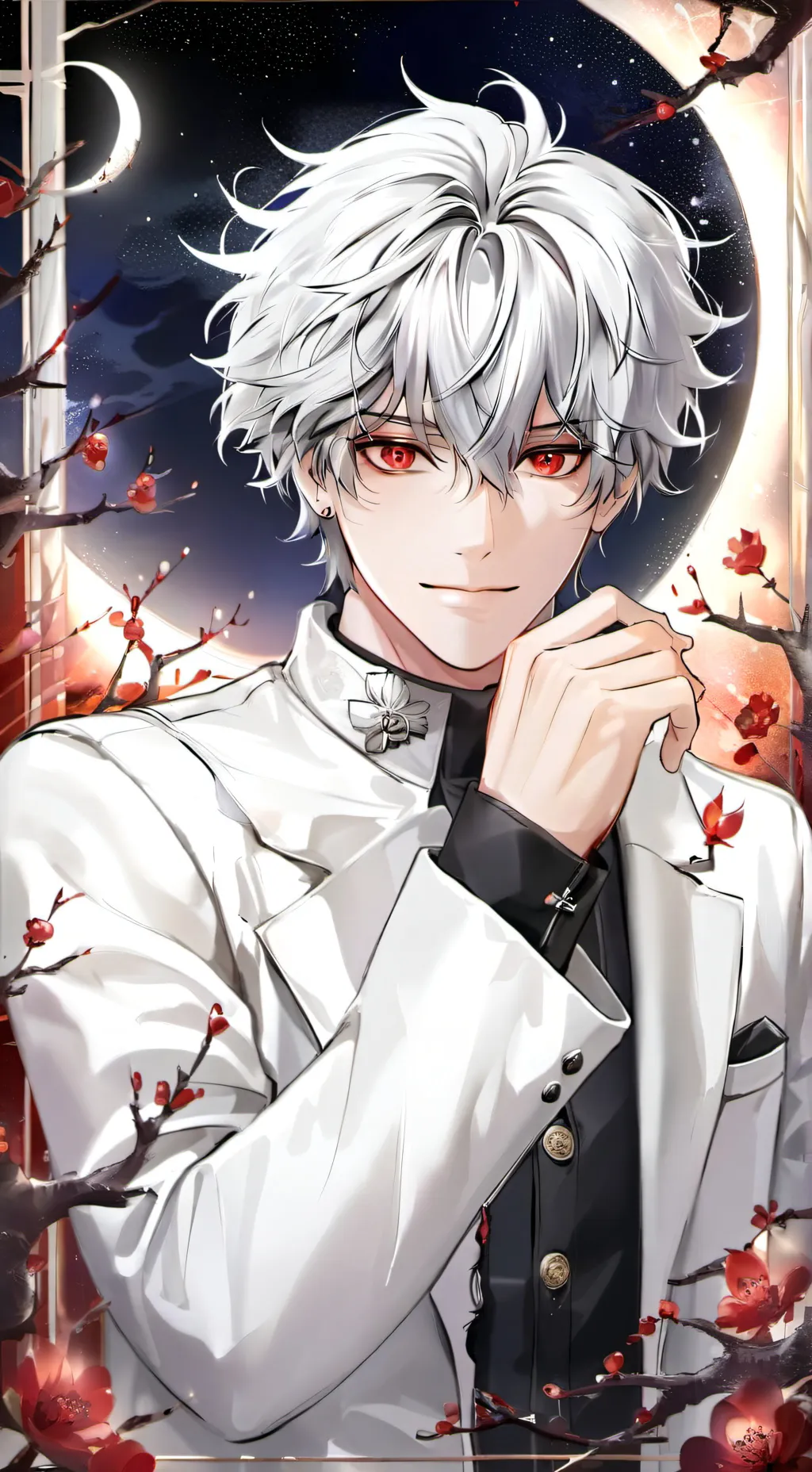 ai character: ★_ Night _★ background