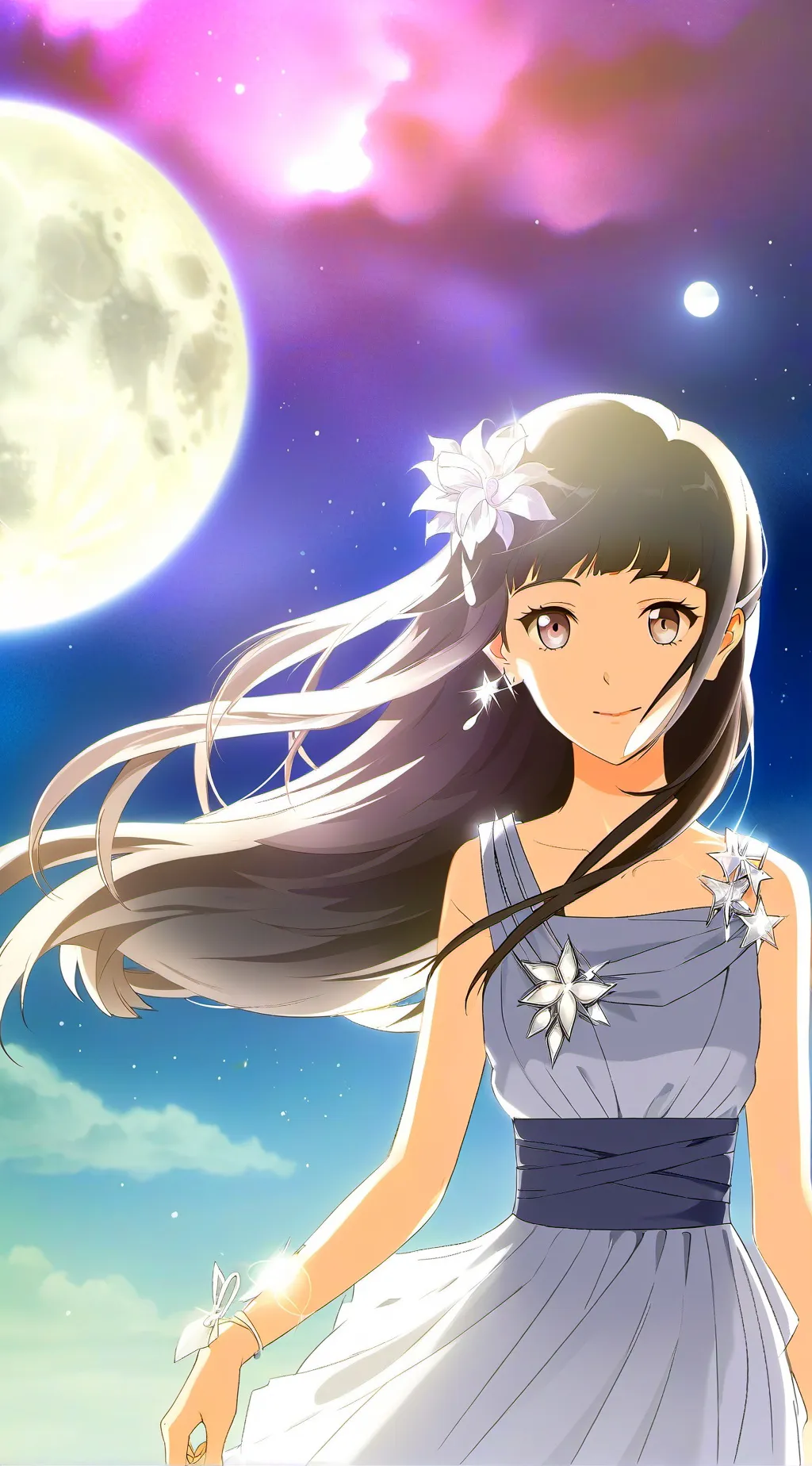 ai character: Lilly background