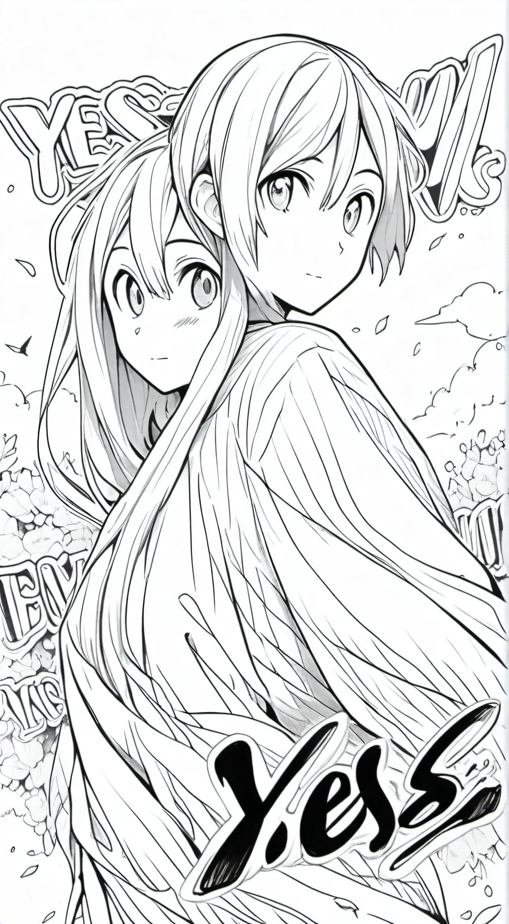 ai character: Say no test 🤣 background