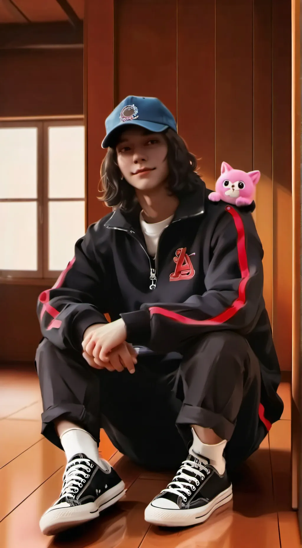 ai character: Leo background