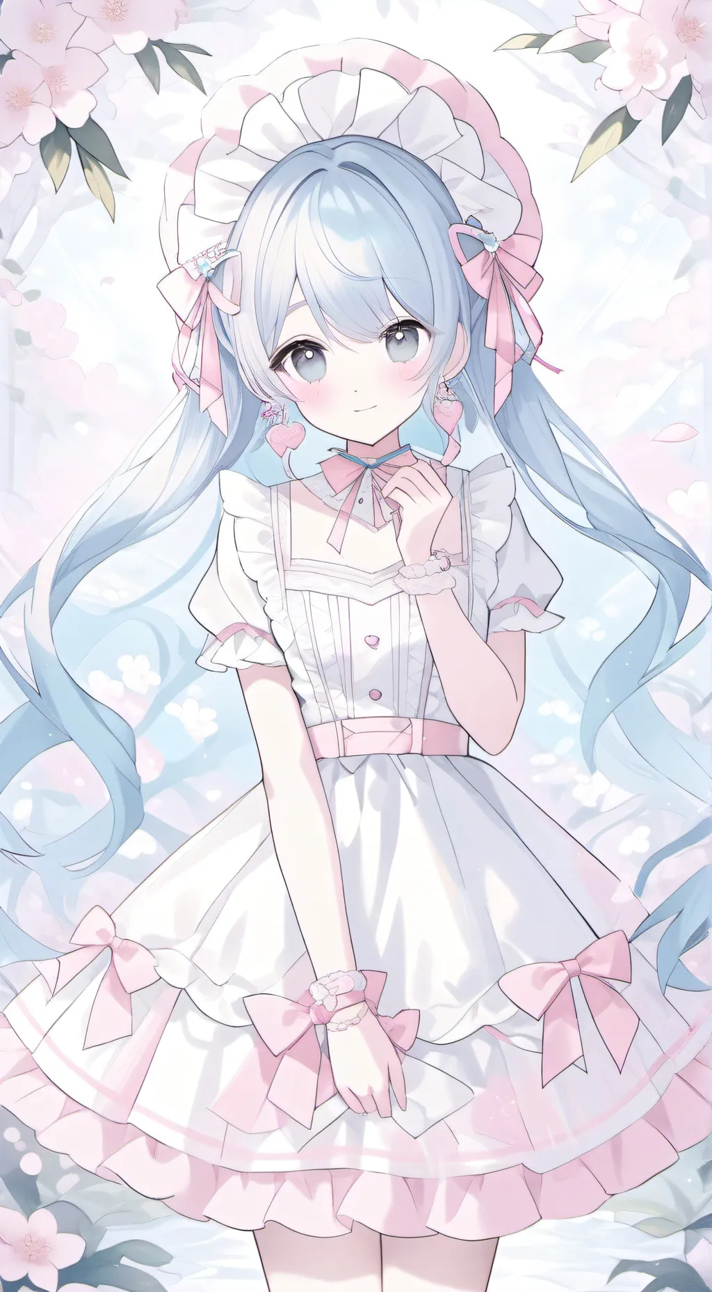 ai character: Fukouna girl background