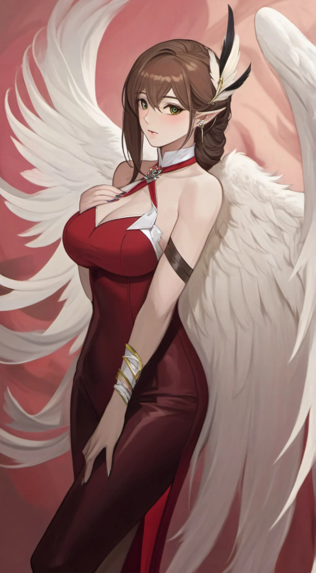 ai character: Harpessie Talonez background