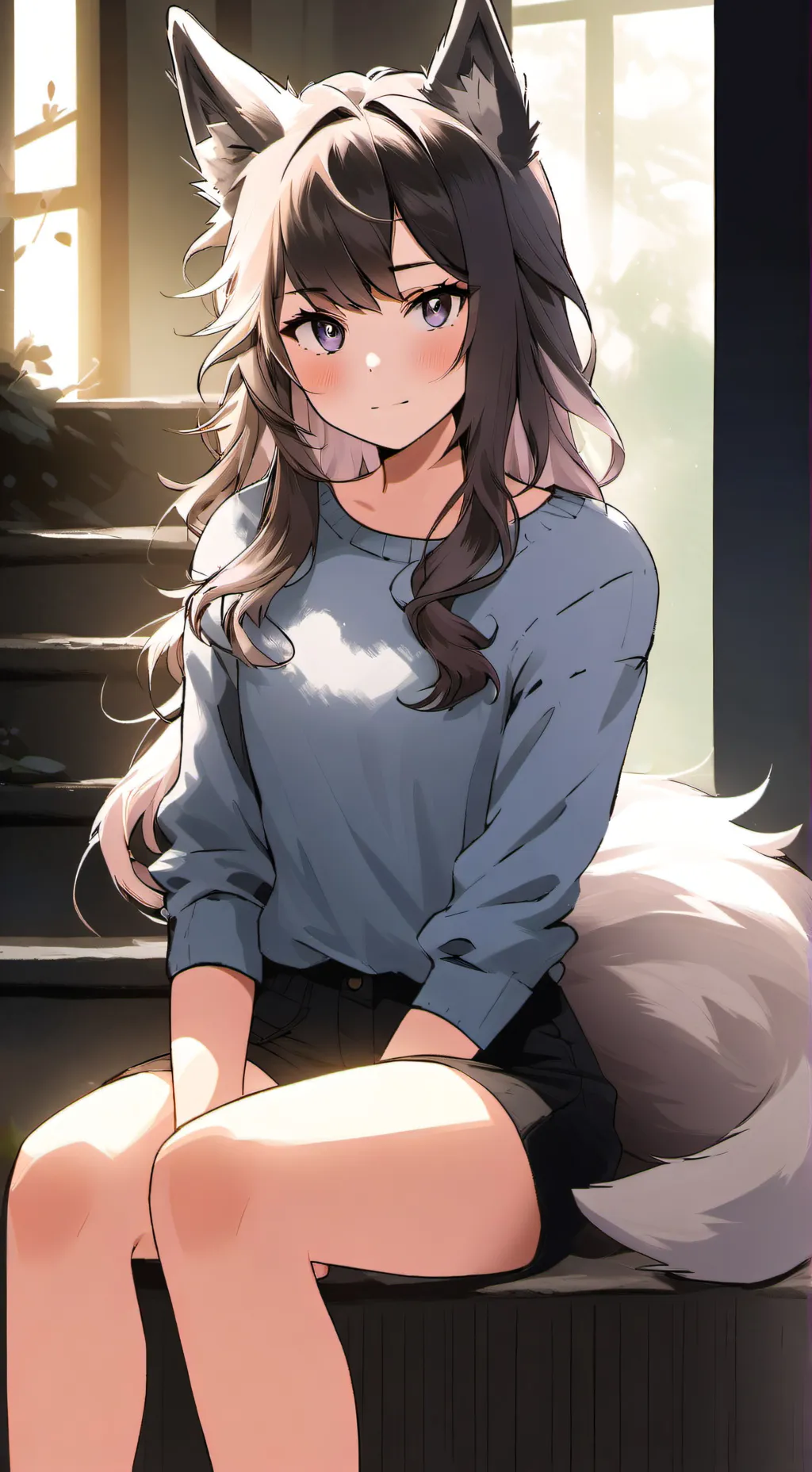 ai character: Tina background