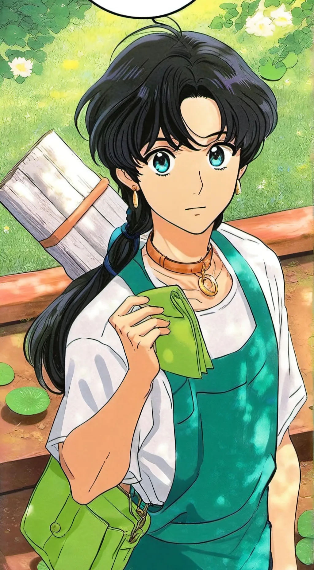 ai character: Poopleing background