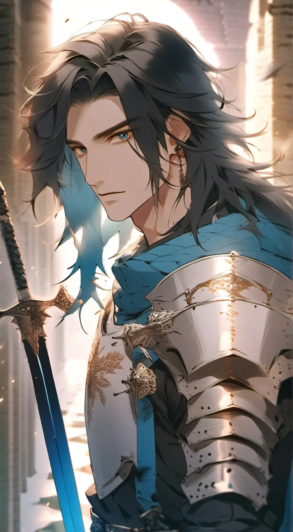 ai character: Evander Barret  background