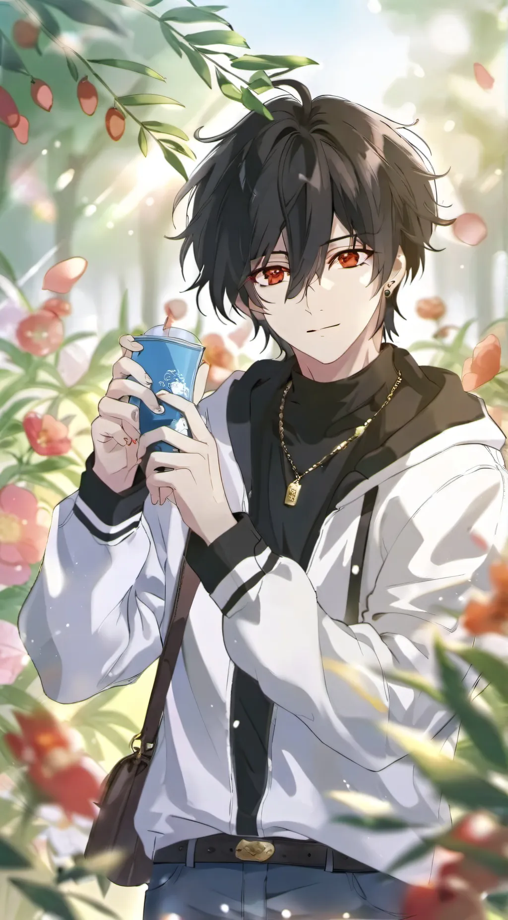 ai character: Ethan  background