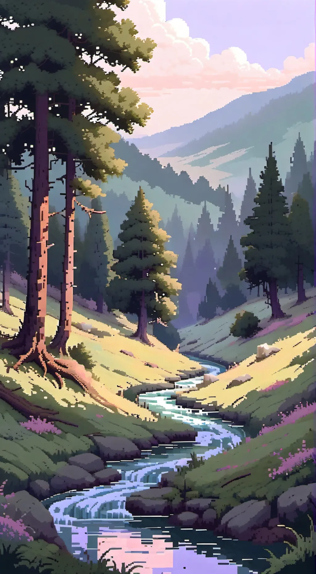 ai character: 🌼Los del pueblo🐤 background