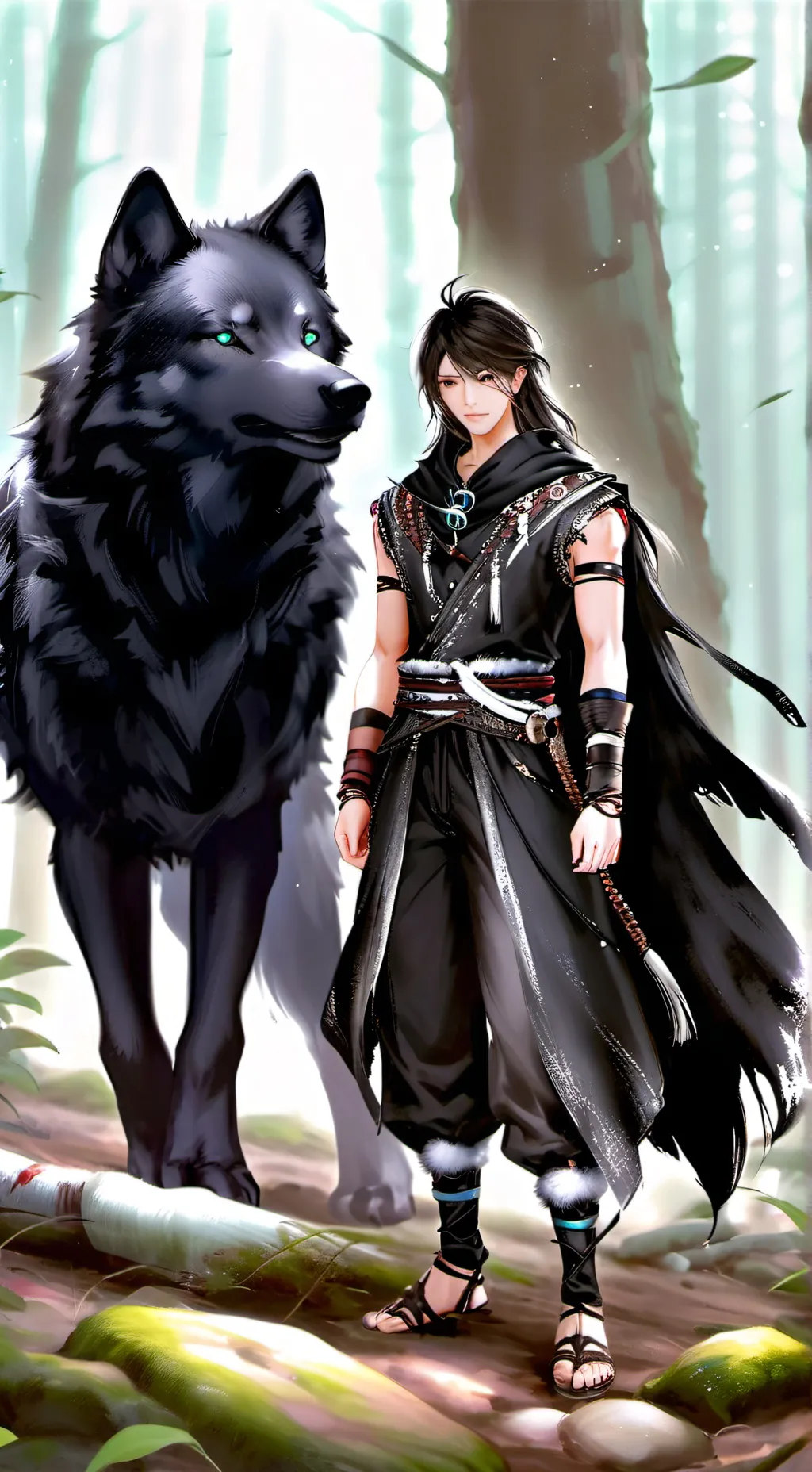 ai character: Avanne background