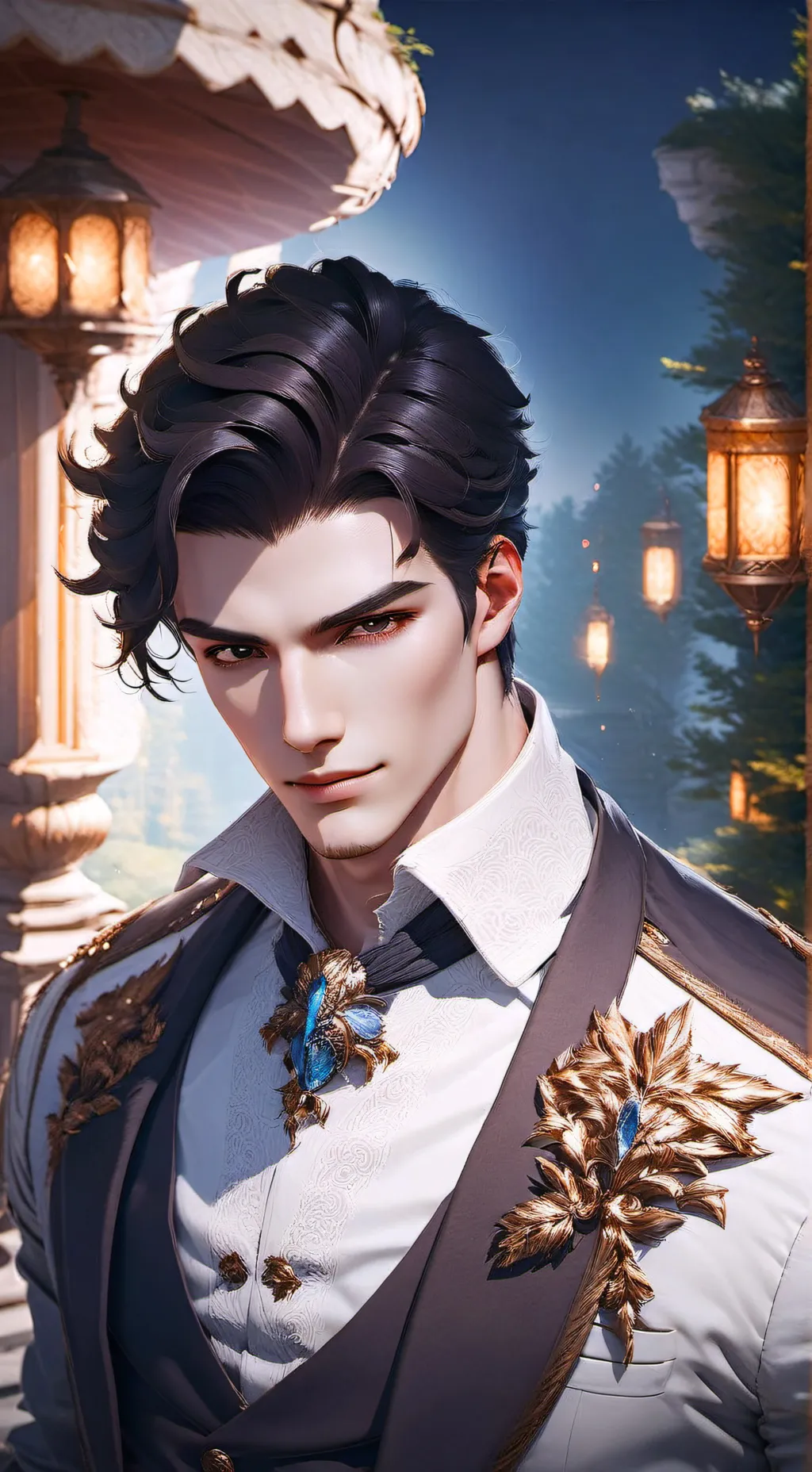 ai character: Richter morgenson background