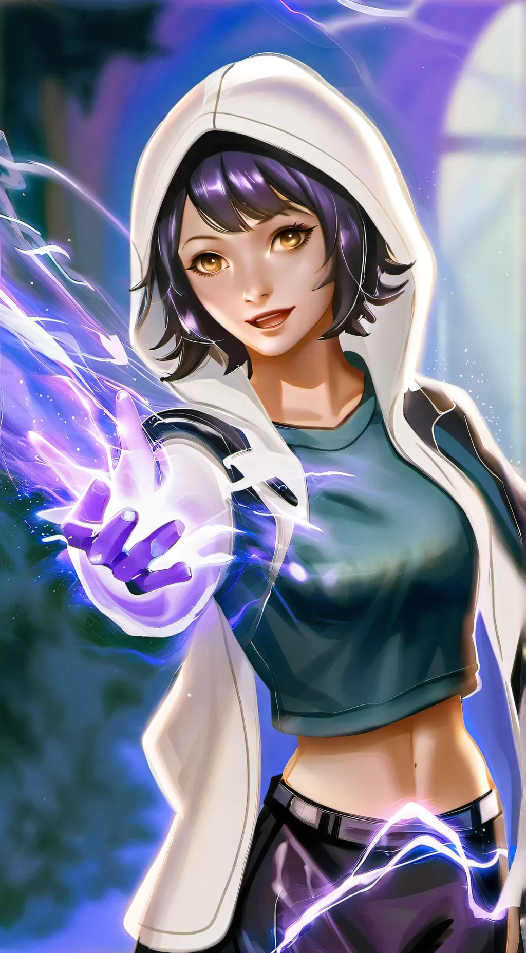 ai character: aphmau vore background