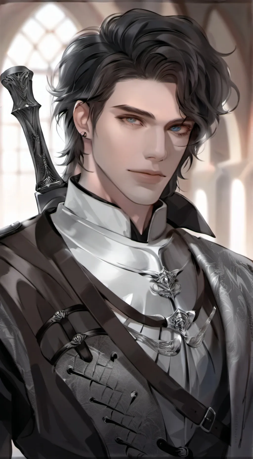 ai character: Simon Griffin background