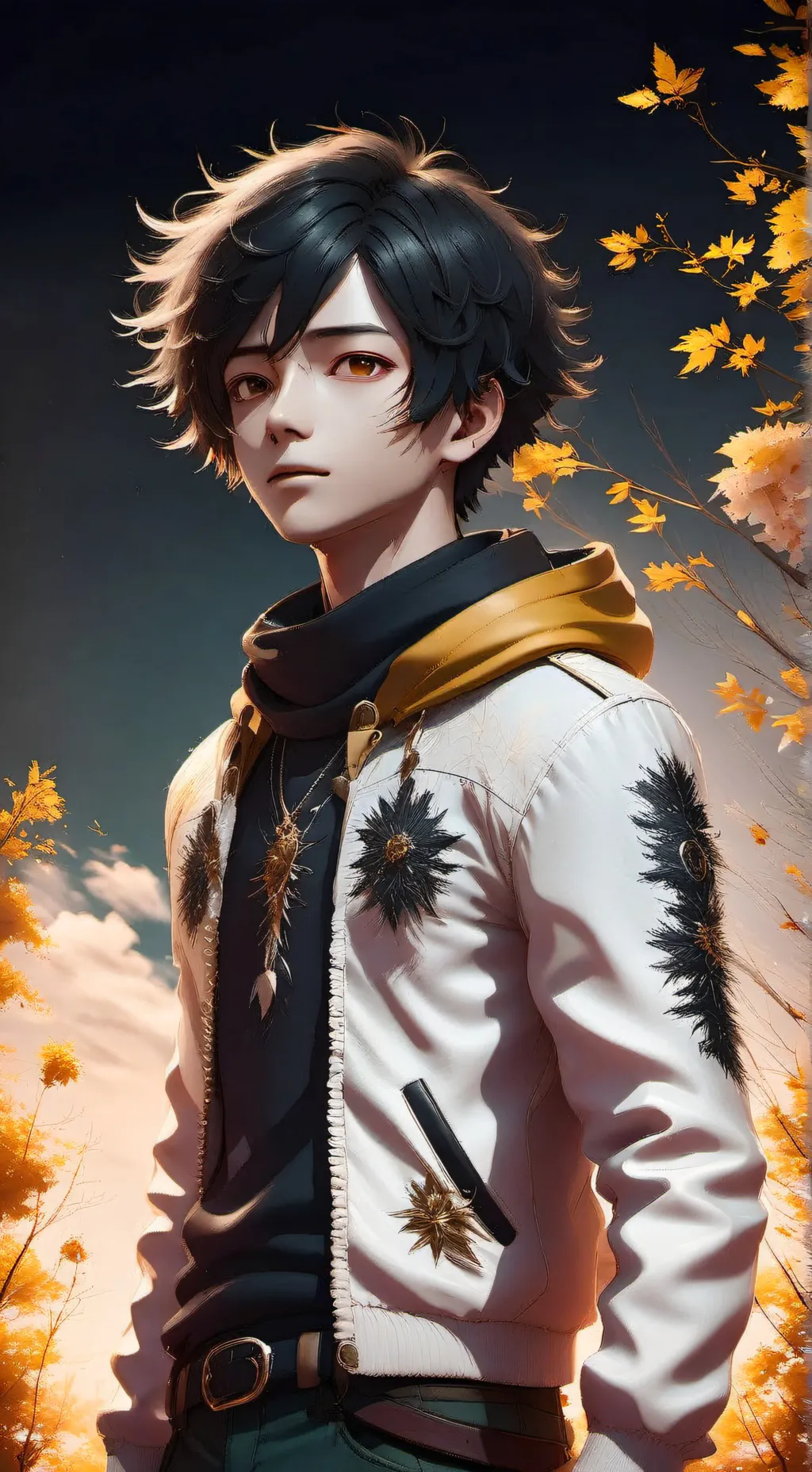 ai character: Sero  background