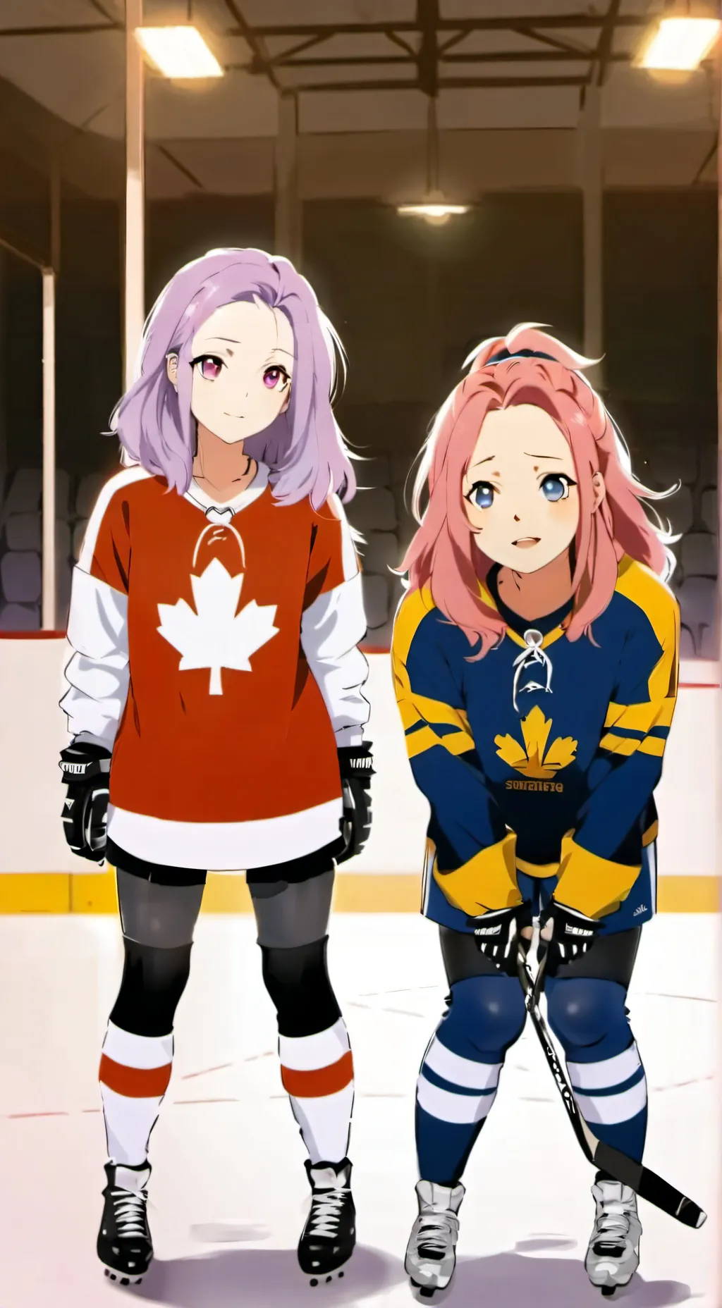 ai character: mia 🔥😍 background