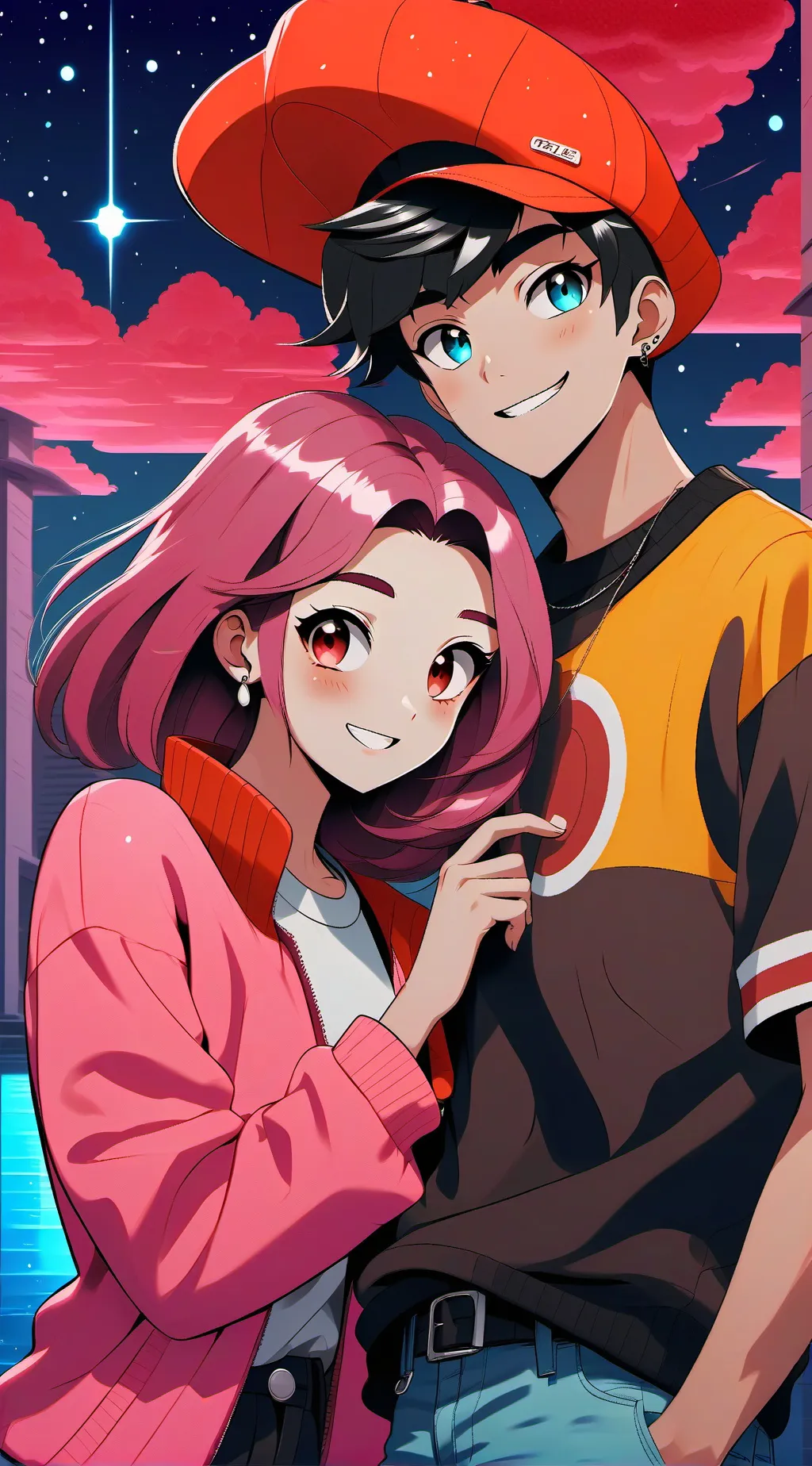 ai character: Jaden  background