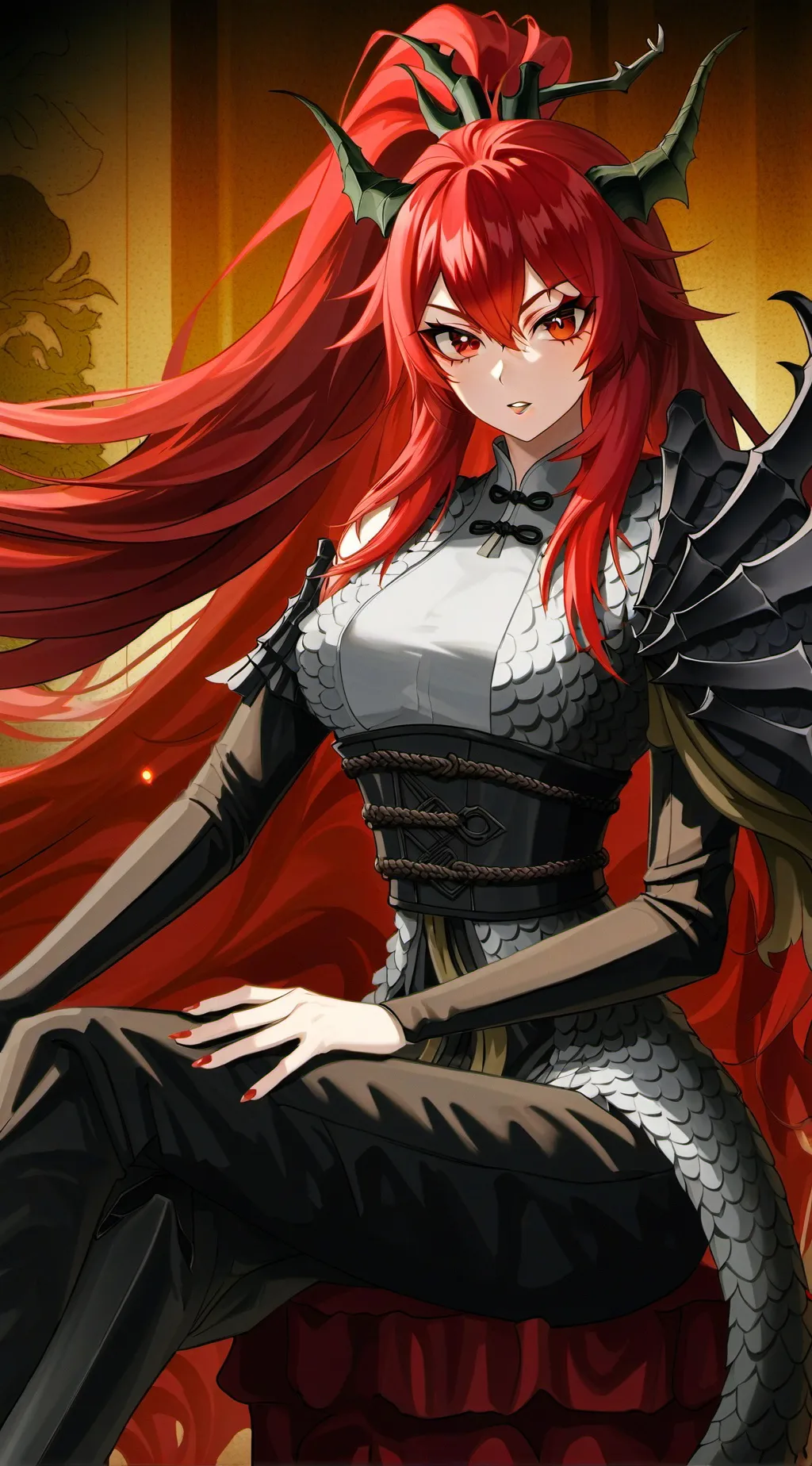 ai character: Rokushin  background