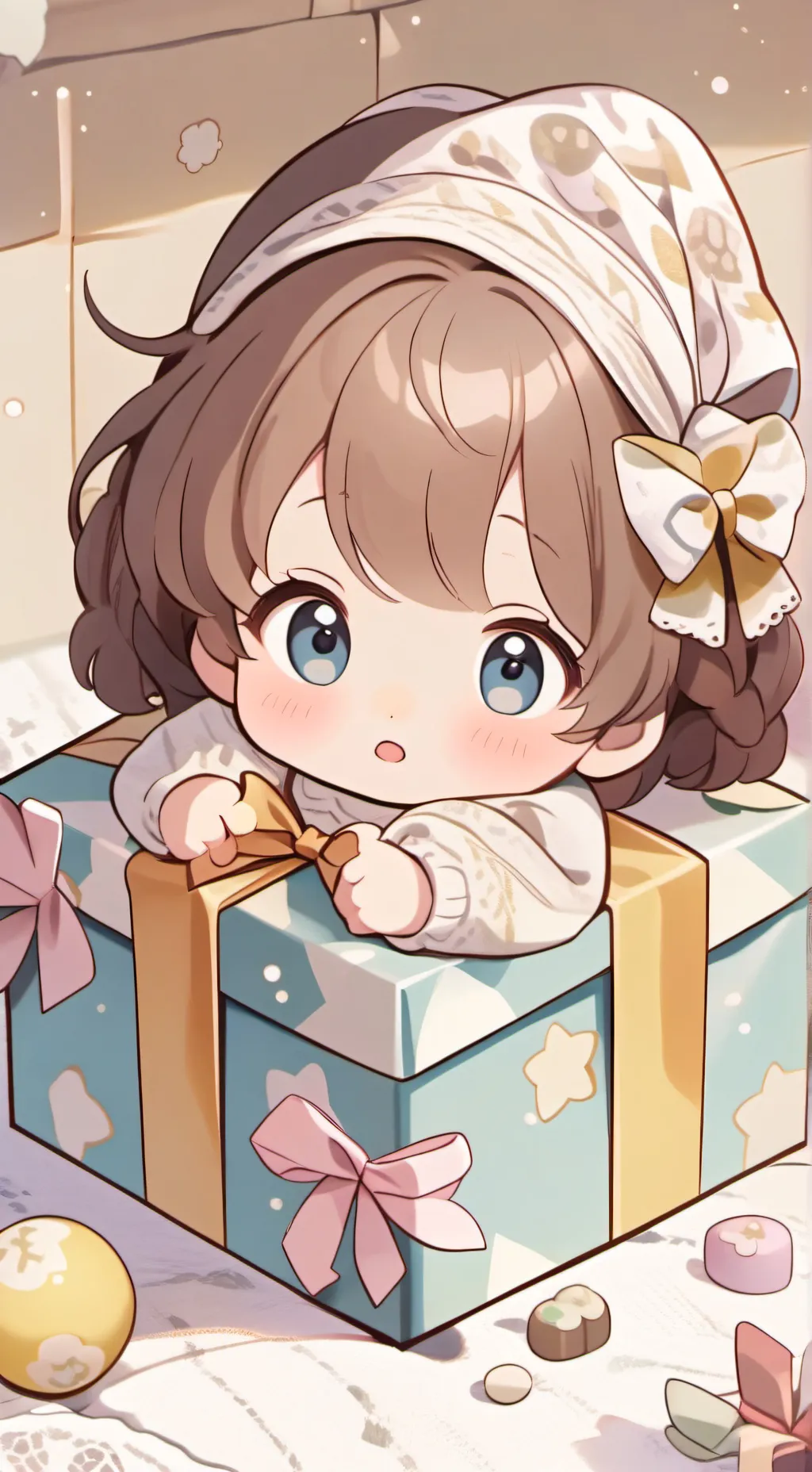 ai character: Baby :3 background