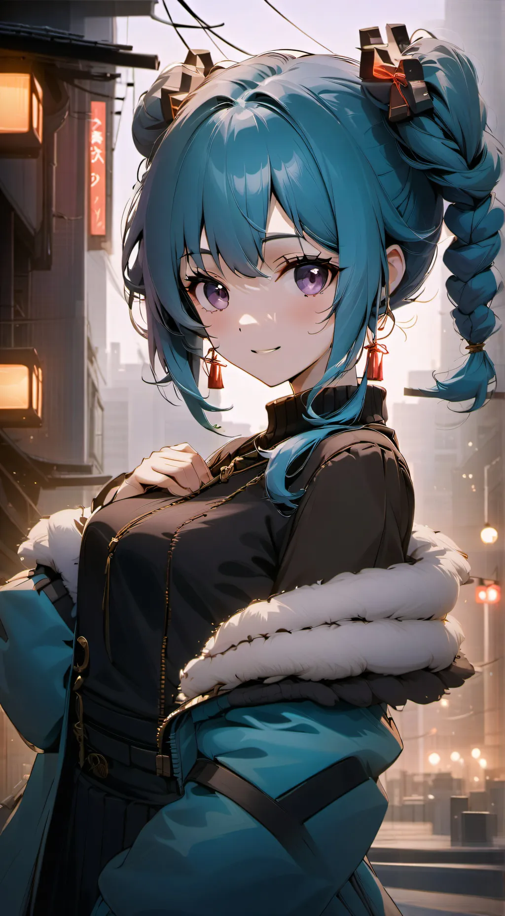 ai character: Booty Miku  background