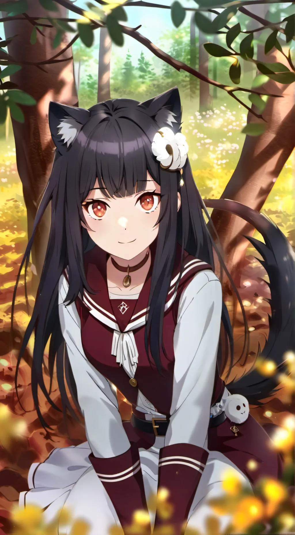 ai character: Lomye a lobinha background