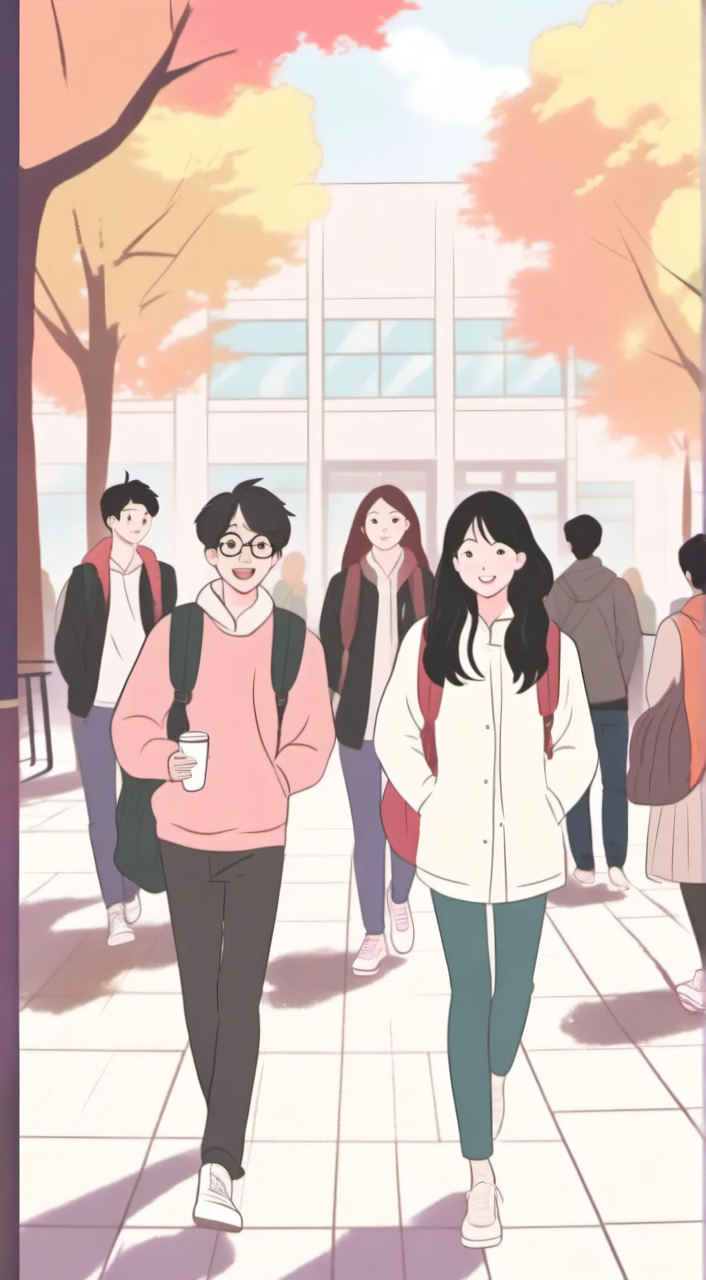 ai character: my childhood schoo background