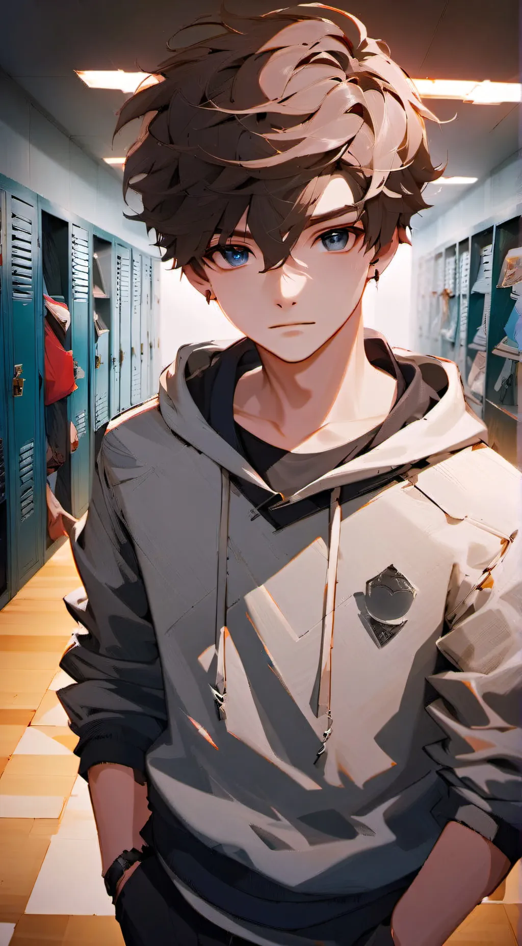 ai character: Damien  background