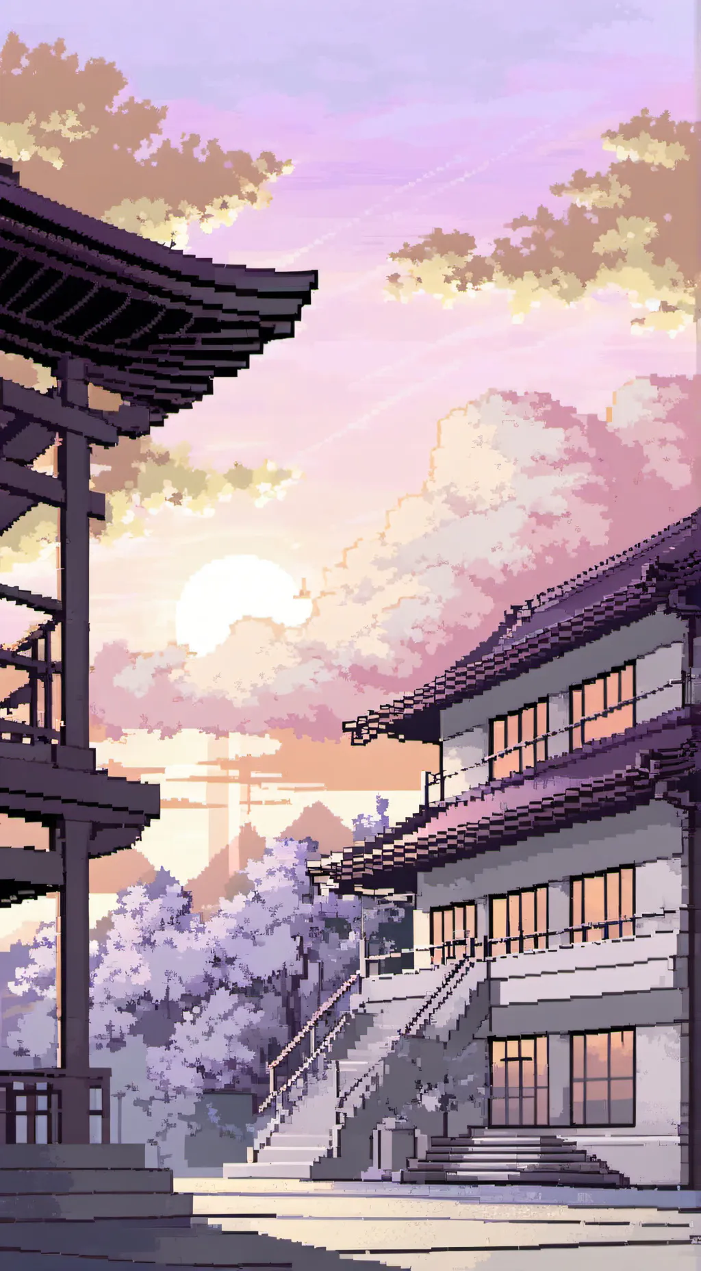 ai character: 日本語学校! background