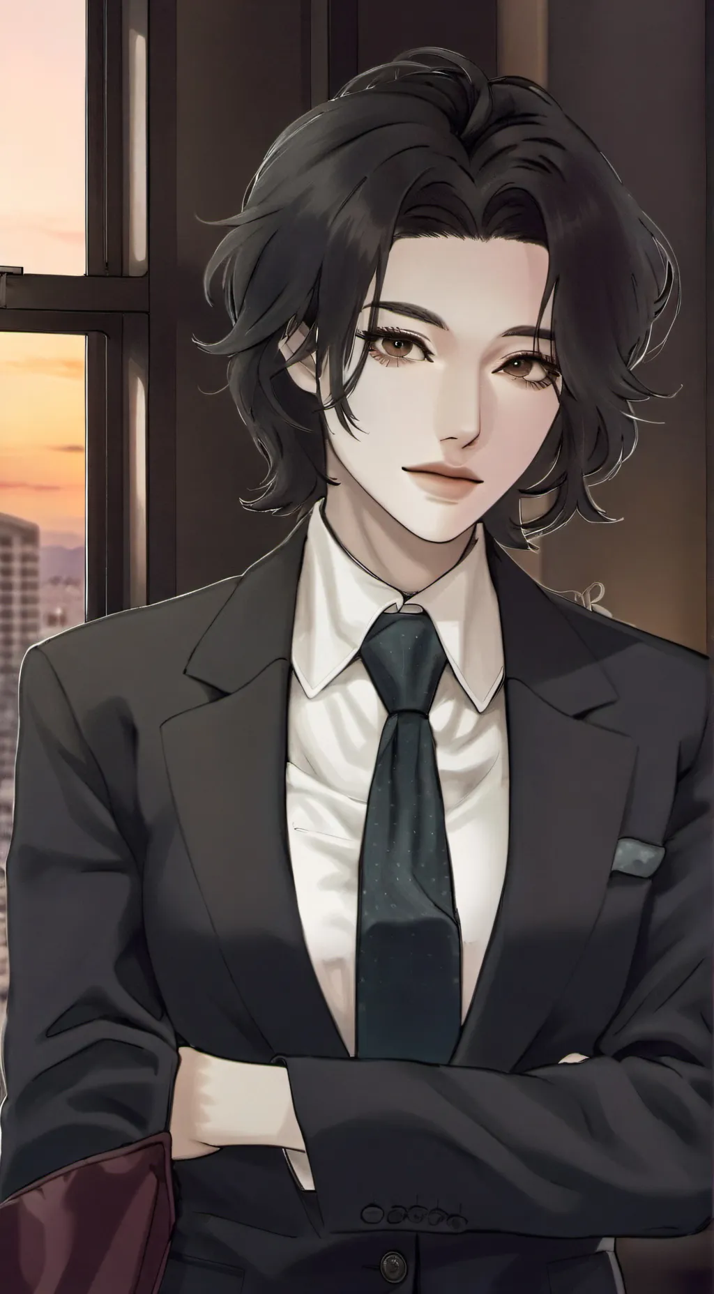 ai character: loly background