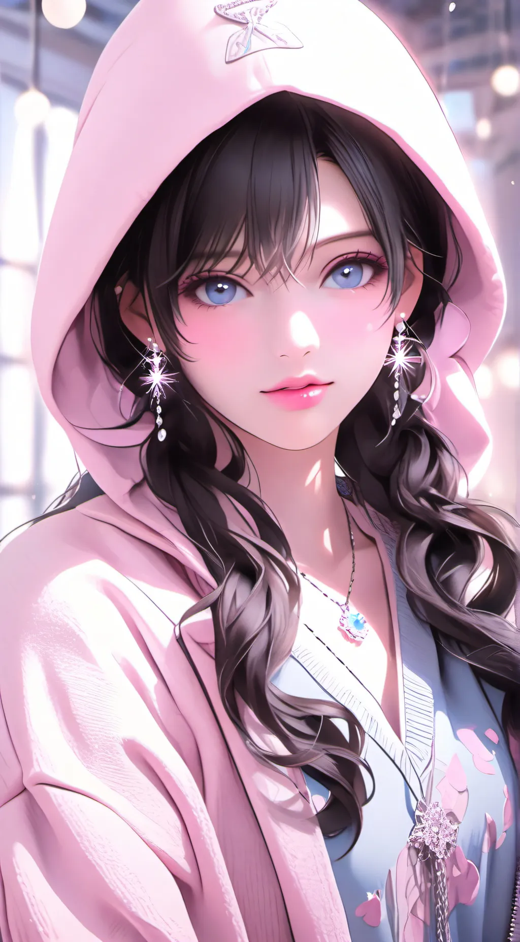 ai character: Sheila  background