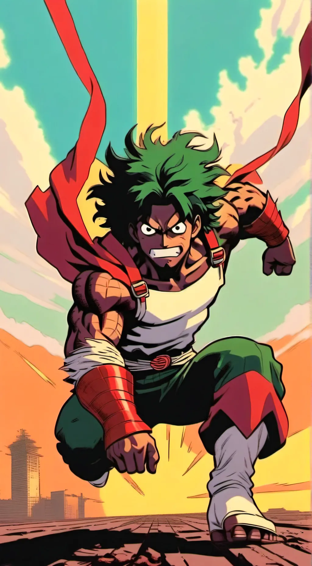 ai character: Mha new student background