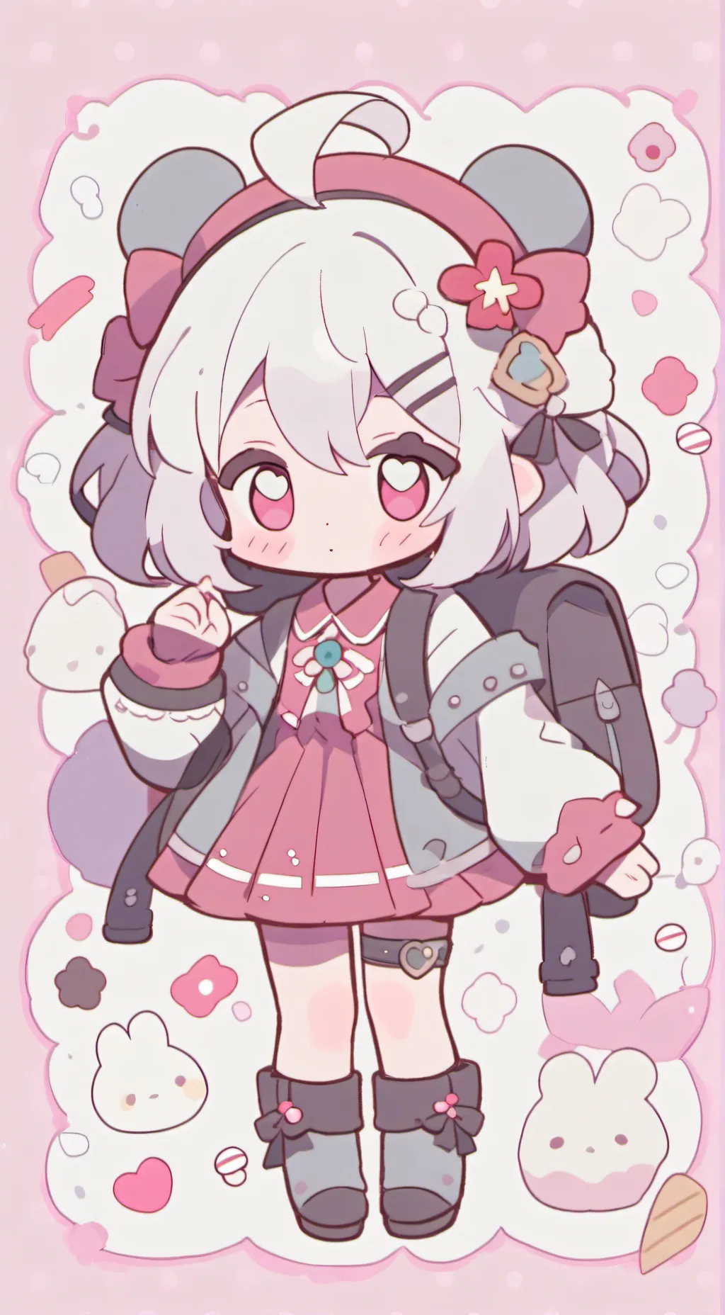 ai character: Lilly background